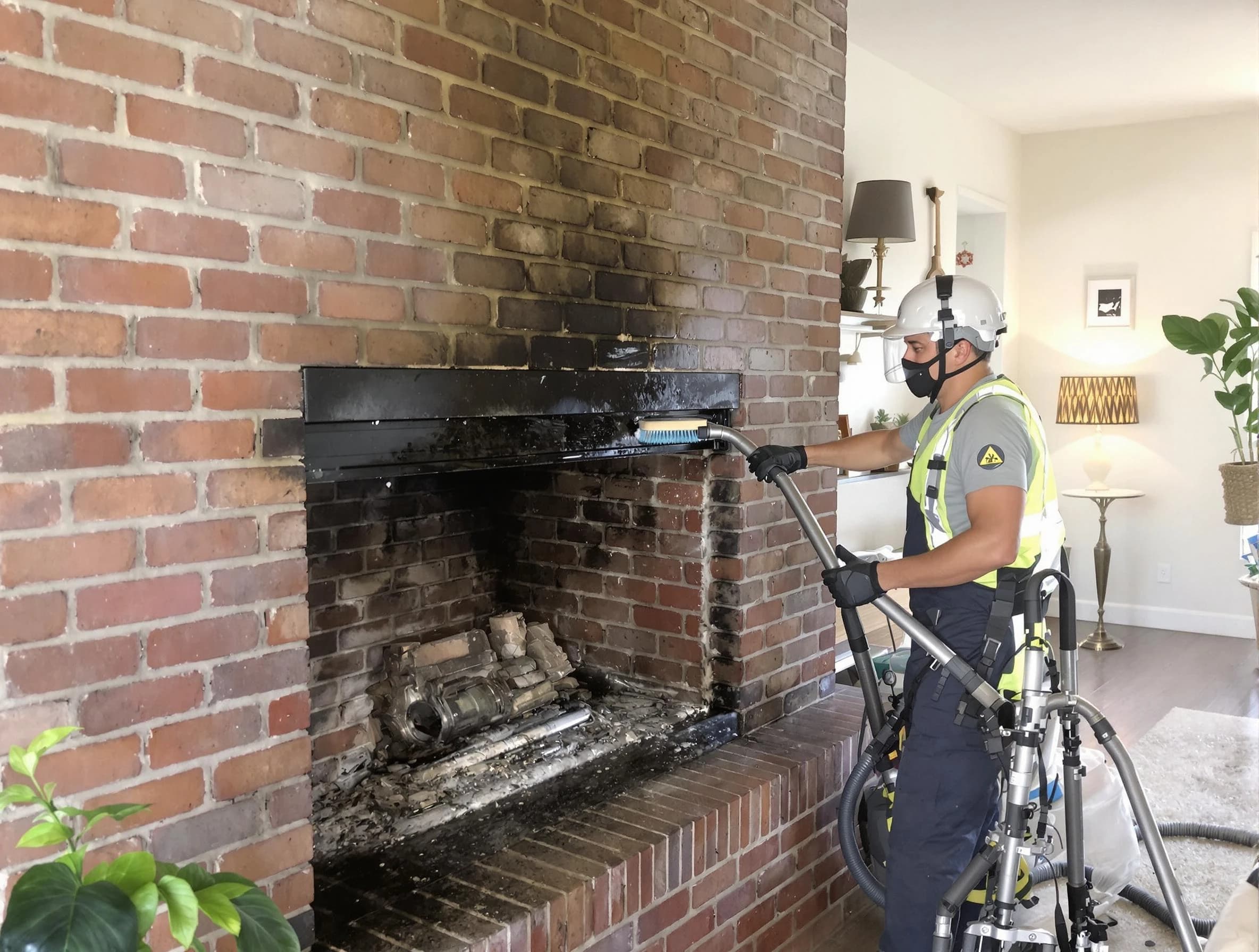 Kearny Chimney Sweep providing fireplace cleaning services in Kearny, NJ