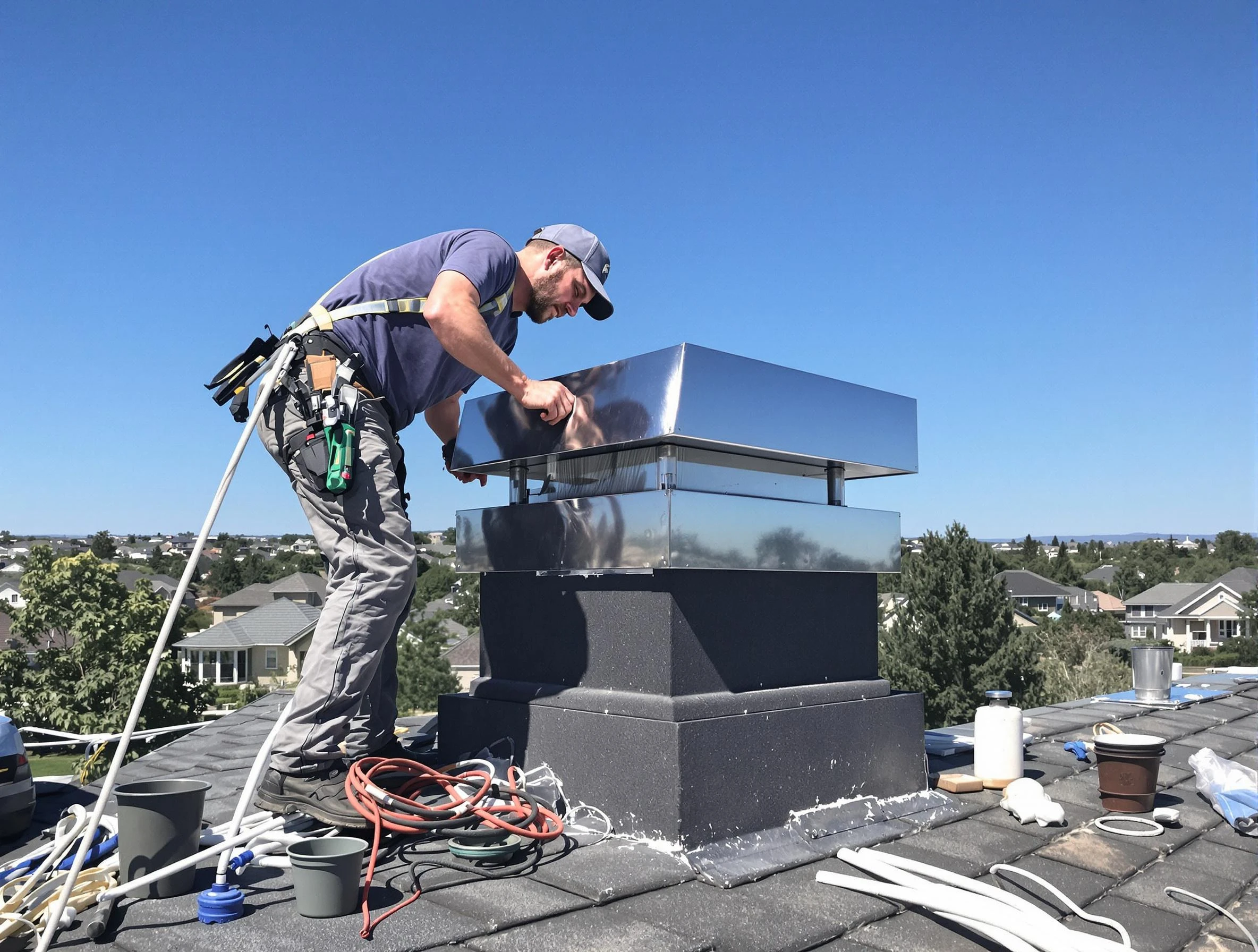 Chimney Cap Services in Kearny