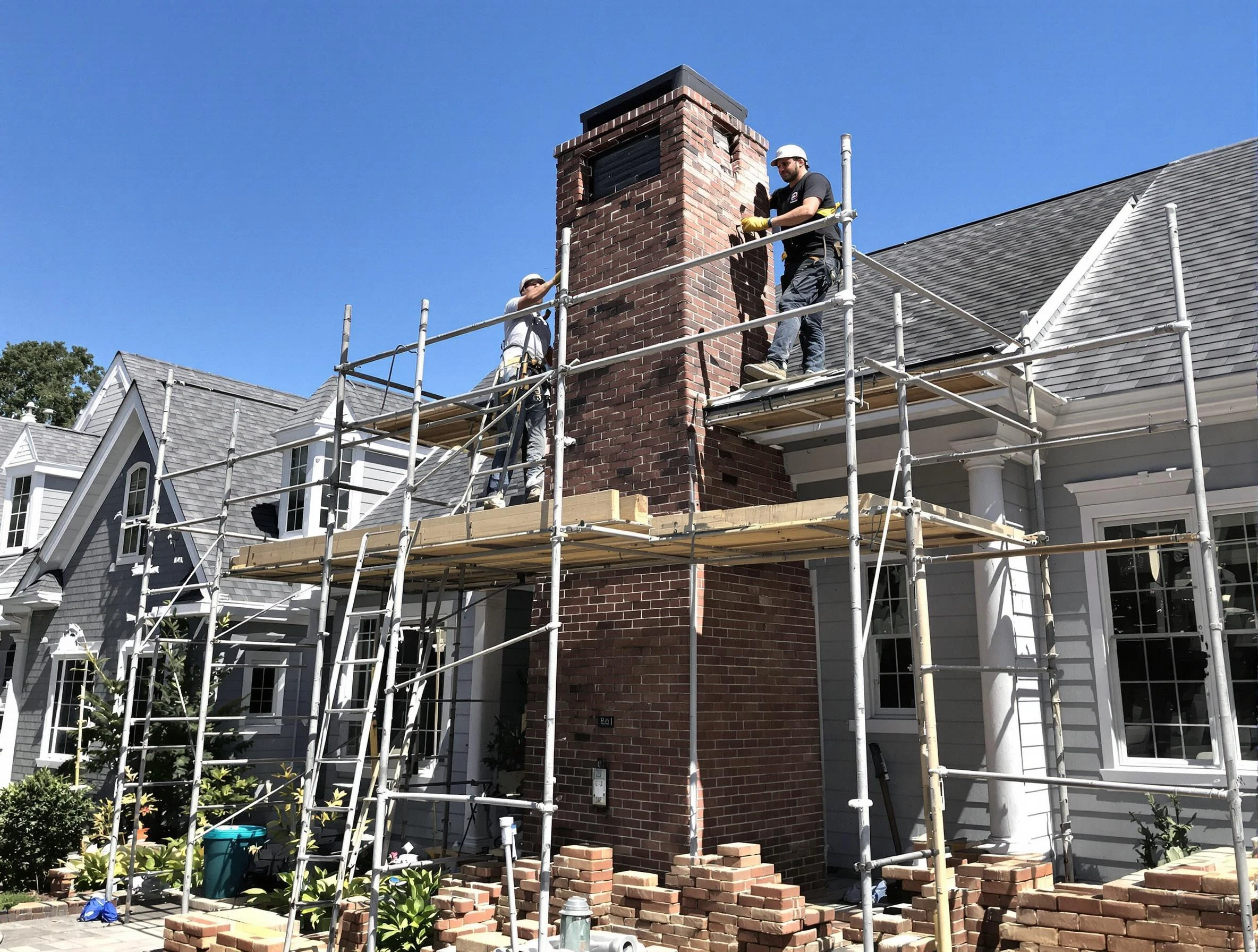 Chimney Rebuilding in Kearny
