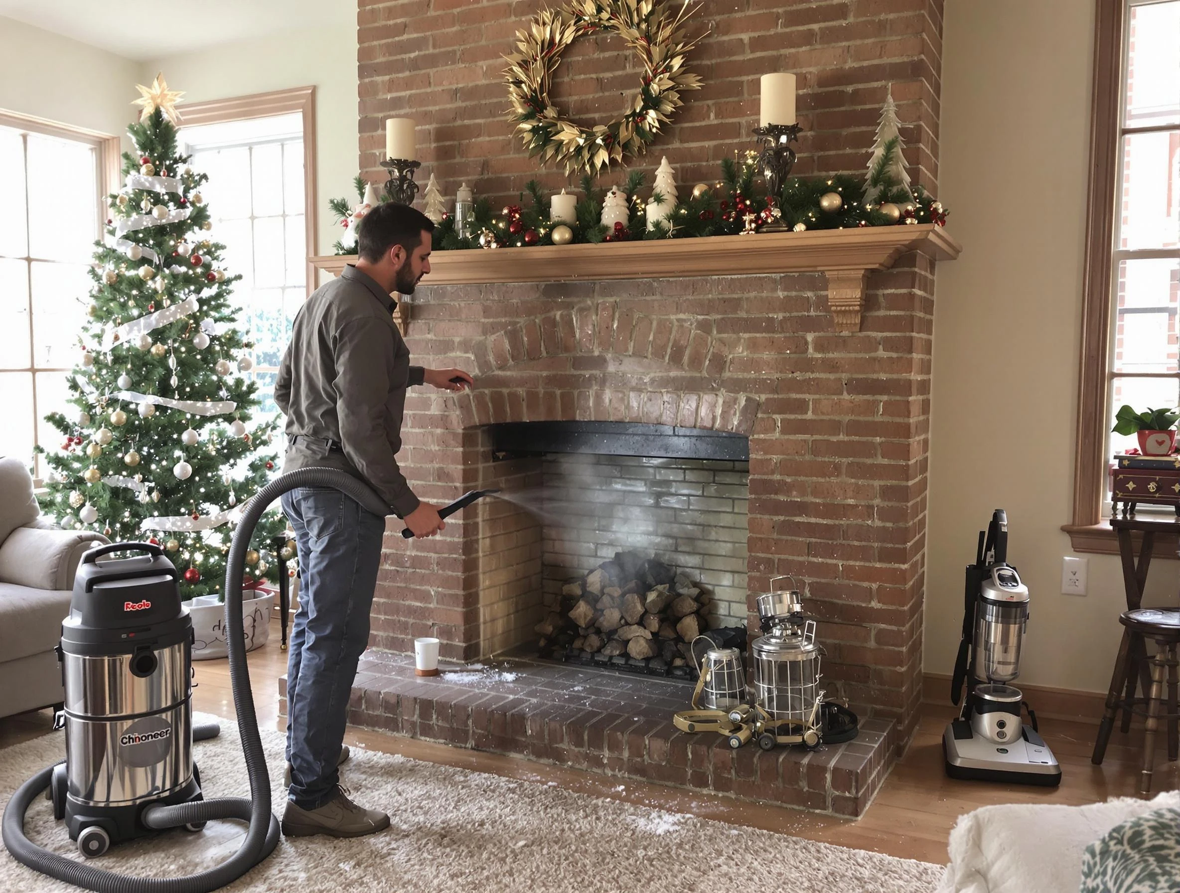 Fireplace Cleaning in Kearny