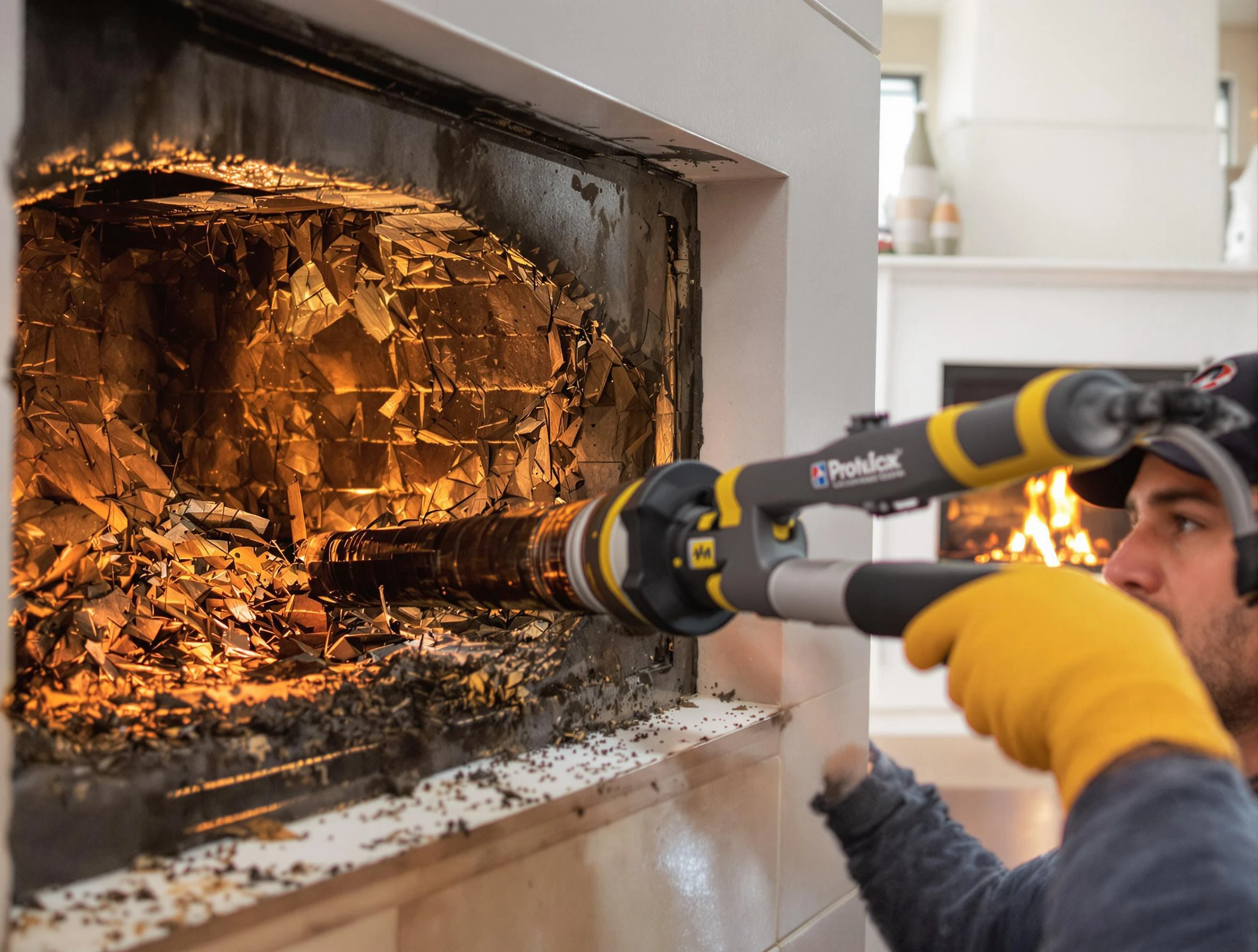 Professional chimney cleaning by Kearny Chimney Sweep in Kearny, NJ
